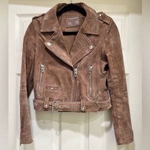 BLANKNYC Suede Moto Jacket